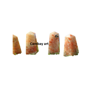 Varita de cristal curativa de piedra solar de alta calidad, luz positiva con decoración del hogar, precio al por mayor - Product Image 3