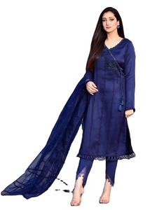 Chaton robe de désherbage avec travaux manuels et broderie et travaux de pierre robes Dupatta pour femmes nouveau Design 2025 - Product Image 3