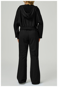 2025 Conjunto de jogging Unisex para mujer, conjunto de Sudadera con capucha lisa, chándales personalizados con logotipo, chándal de chándal en blanco, conjunto de 2 piezas - Product Image 3