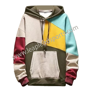 เสื้อฮู้ดโอเวอร์ไซส์สำหรับผู้ชายเสื้อผ้าแนวสตรีทพิมพ์ลายแบบซับลิเมชันสีทึบสำหรับฤดูหนาว - Product Image 5