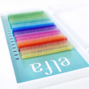 ขนตาปลอมหลากสี6-20Mix ขนตาขนมิงค์เทียมหลากสีสำหรับแต่งหน้าฮาโลวีนจากเวียดนาม - Product Image 6