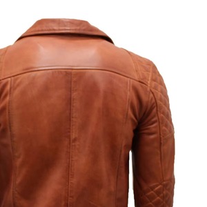 Chaqueta de Cuero de Invierno para Motociclistas, Estilo Moderno, Color Personalizado, 100% Cuero Genuino, Corte Ajustado, Impermeable y Transpirable - Product Image 6
