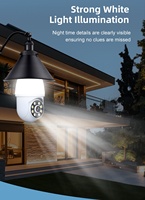 Ampoule caméra IP Full HD intelligente UEMON pour la domotique, avec projecteur, compatible Tuya Wifi