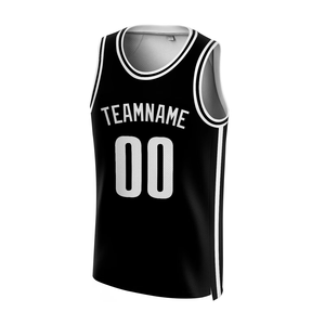 Best Quality Custom Plus Size Basketball Jersey Shirt Sets Breathable Sublimation Design Fashionable Team Embroidery <b>Patch</b> - Product Image 2
