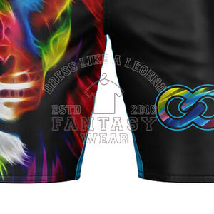 FANTASY WEAR 2026 Shorts Deportivos Premium para Entrenamiento de MMA y Grappling, Shorts Clásicos de MMA para Grappling y Fitness con Diseño Personalizado - Product Image 6