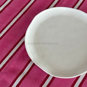 Indian Handmade Eco-Friendly Cotton <b>Table</b> <b>Cover</b> with Floral Hand Block Print Washable & Customizable for Weddings - Product Image 3