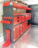 Système d'étagères modulaires en métal OEM personnalisable de haute qualité Detay, facilement assemblable, revêtement en poudre, pour le rangement de voitures