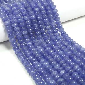 8mm Tanzanite Quartz Rondelle Shape Beads Natural Gemstone Strand for <b>Bracelet</b> Necklace Jewelry Making Trending Beads 2026 Look - Product Image 2