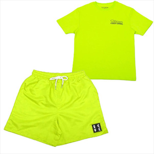 Conjunto de verano de moda para hombre Camiseta de algodón transpirable y pantalones cortos Patrón estampado Camiseta combinada y conjuntos cortos - Product Image 3