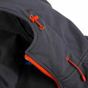 OEM Wholesale Men's Casual <b>Soft</b> <b>Shell</b> <b>Jacket</b> Lightweight Warm and Waterproof with Zipper Closure Windproof Feature Outdoor Gear - Product Image 6