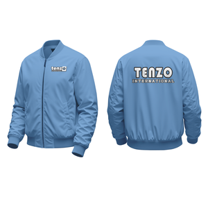 Chaqueta Bomber Personalizada de Poliéster con Logotipo Bordado en la Parte Delantera, Resistente al Viento y Ecológica, Fabricante OEM ODM - Product Image 3