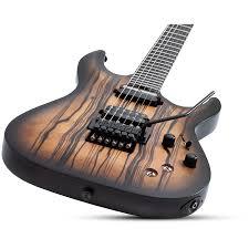 Perfect Brand New <b>Guitar</b> Research C-1 Electro-Resin Electric <b>Guitar</b> Natural with <b>Black</b> Burst - Product Image 4
