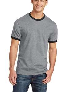 OEM personalizado de alta calidad liso camisetas de algodón para los hombres personalizados en blanco de marca de impresión del logotipo de calidad de la camiseta - Product Image 2