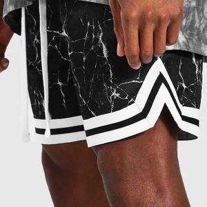 กางเกงวิ่งขาสั้นสำหรับผู้ชายกางเกงขาสั้นสำหรับใส่ออกกำลังกายเล่นกีฬาวิ่งออกกำลังกายแบบลำลองมีขนาดไม่เกิน6XL ลายพื้นและชื่อออกแบบได้ตามต้องการ - Product Image 3
