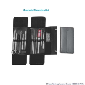 ชุดเครื่องมือตัดชิ้นส่วนผ่าตัดสัตวแพทย์สําหรับวัตถุประสงค์ทางสัตวแพทย์บรรจุภัณฑ์ที่กําหนดเองพร้อมถุงหนัง - Product Image 2