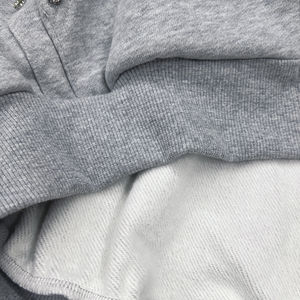 Sudadera con Capucha Personalizada de Estilo Urbano, 100% Algodón, Corte Regular, Parches Bordados, Diseño de Pedrería para Hombre - Product Image 6