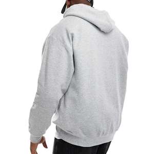 Sudaderas con Capucha Grises Unisex de Lujo, Calidad 100% Algodón, Felpa Gruesa, Térmica, Cómoda y Elegante para Hombre - Product Image 3