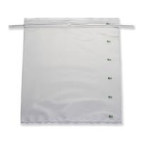 Sac d'échantillon stérile biodégradable grand format, fermeture résistante, étanche et hermétique, fournitures de laboratoire_EDL E SERIE