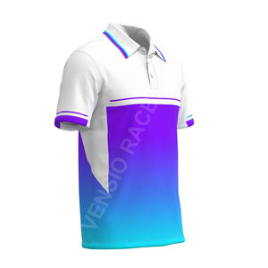 Polo de carreras OEM Diseño personalizado Pit Crew Polo Camisa de carreras de motos Poliéster Quick Dry MX Polo Short - Product Image 4