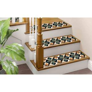 Tapis imprimé vert : Design moderne et vibrant pour la décoration intérieure, Gobelin - Product Image 4