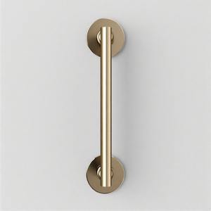 PristineTwist Regal Entry Bar Regalia Luxe Manija de puerta de latón Elegancia hecha a mano para interiores Premium - Product Image 6