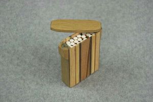 Luxury Handmade Wooden <b>Humidor</b> <b>Cigar</b> Box Custom Size logo <b>Cigar</b> Packing Box Wooden <b>Humidor</b> Case Gift Boxes - Product Image 2