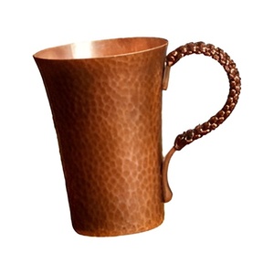 Tazas de cobre de mula de Moscú hechas a mano de diseño elegante, tazas de mula de cerveza martillada para bebidas, regalo único - Product Image 6