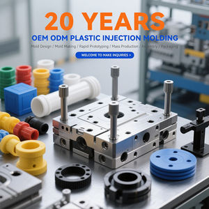 Инъекционные детали, пластиковые аксессуары, Заводские пользовательские пластиковые детали, Китай, различные PP, ABS, PA POM, детали для литья под давлением - Product Image 3