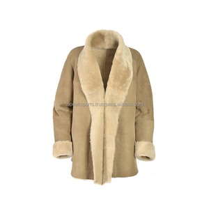 Abrigo de Piel de Oveja Negra de Alta Calidad OEM 2026 para Mujer, Abrigo de Invierno con Calefacción de Talla Grande, 100% de Alta Calidad - Product Image 5