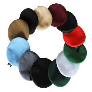 Kastanjebruine 100% Wollen Gebreide Barethoeden Voor Mannen Op Maat Koningsblauwe Baret Voor Formele Sport-En Casual Gelegenheden - Product Image 3