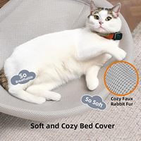 Robuste double pinces chat perchoir bureau monté chat lit zone de sommeil respirant maille tissu couverture hamac pour travail à domicile