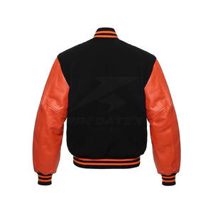 แจ็กเก็ตเลตเตอร์แมนสำหรับผู้ชายเสื้อคลุมกันหนาวดีไซน์ตามสั่ง - Product Image 2