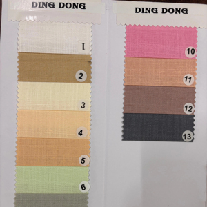 Premium Ding Dong Prime 58 Superior <b>Cotton</b> <b>Linen</b> Jute <b>Fabric</b> Plain Woven Shirting for Girls/Boys Dresses International Export - Product Image 1