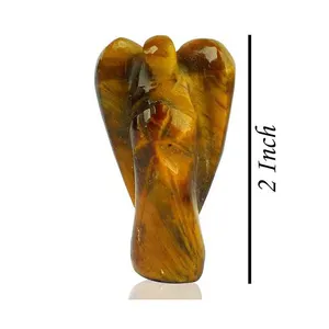 Top Quality Product of 2022 Latest Semi-Precious Stone Tiger Eye 2 inch angels From Indian Manufacturer