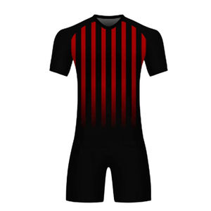 Camiseta de fútbol de envío directo personalizada, uniformes de fútbol, camiseta de fútbol sublimada, camiseta de fútbol amarilla negra de secado rápido - Product Image 4