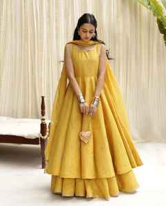 Meilleure qualité indien pakistanais vêtements femmes 2 pièces costume asiatique Shalwar Kameez costumes dernière conception mode porter des robes de mariée - Product Image 3