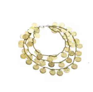 À la mode moderne et traditionnel en laiton collier en or bijoux pour femmes à la main pendentif de mariage de haute qualité vente en vrac - Product Image 3