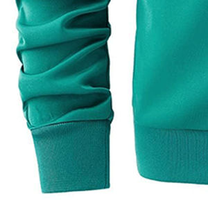 Factory Made Custom Logo Cotton Athletic Wear Hooded Men Tracksuit With <b>Tight</b> Fitted Bottom Breathable Men Tracksuit OEM - Product Image 6