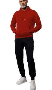 Chándal de hombre fabricado en fábrica de alta calidad Logotipo personalizable Tallas grandes Forro polar de invierno-¡Crea tu propia idea! - Product Image 2