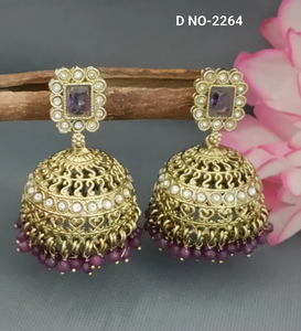 Joyería India Nupcial Étnica tradicional con detalles intrincados y acabado antiguo para funciones de boda de la India - Product Image 4