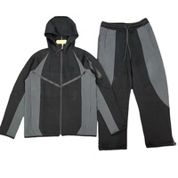 Ensemble coupe-vent respirant pour l'extérieur, veste et pantalon légers et imperméables, tenue unisexe pour jogging, randonnée et course à pied