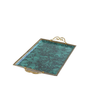 Bandejas de Servicio de Metal de Tendencia para Servir Deliciosos Alimentos y Postres, Uso en Hoteles, Restaurantes y Cocina Casera - Product Image 4