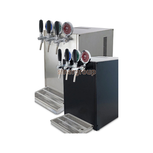 Refroidisseur d'eau de comptoir Polares 3-en-1 pour eau froide + tempérée + eau gazeuse 150lt./h. Refroidissement par bloc de glace sans électrovanne - Product Image 1