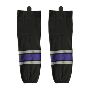 Factory Price Custom Patterns Style Quick Dry 100% <b>Polyester</b> Heat-Transfer Printed Ice Hockey <b>Socks</b> Unisex Sports Wear - Product Image 4