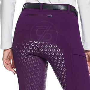 Culotte d'équitation de style classique avec genoux renforcés Culotte d'équitation extensible pour femme - Product Image 4