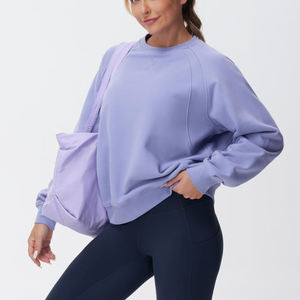 Sudadera de Mujer al por Mayor, Estilo Urbano, para Uso Casual, la Mejor Ropa, Manga Larga, Felpa de Algodón, Sudaderas para Mujer - Product Image 4