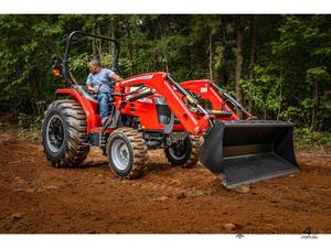 Mini Tractor Massey Ferguson 4WD de la mejor calidad, vehículo agrícola compacto duradero, Tractor pequeño 2WD de gran venta al por mayor, precio de fábrica - Product Image 3