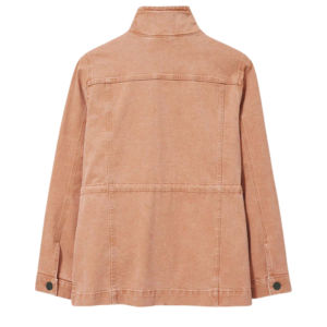 Veste en jean rose pour femme, décontractée, boutonnée, à manches longues, avec poches, couleur unie, élégante, pour le printemps et l'automne - Product Image 3