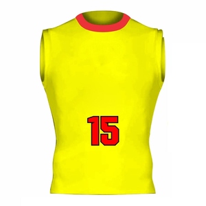 Ensemble uniforme de football américain sans manches dynamique 7v7, édition jeunesse, maillot de compression sublimé, vêtements d'équipe - Product Image 5