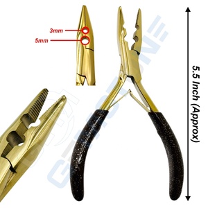 Premium Hair Extension Tool Kit Set – Micro <b>Beads</b> Plier Loop Tool Thread Clips & <b>Needles</b> Complete Solution for Professionals - Product Image 3